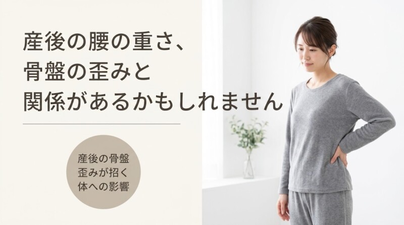 産後の骨盤の歪みを放置するとどうなる？富士市の整体院が原因とセルフケアを解説｜朝比奈整体院